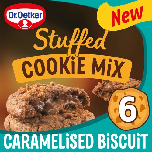 Dr. Oetker Caramelised Stuffed Cookie Biscuit Mix 305g (Pack of 2)