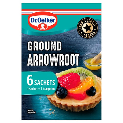 Dr. Oetker Ground Arrowroot Sachets 6 x 8g (Pack of 2)