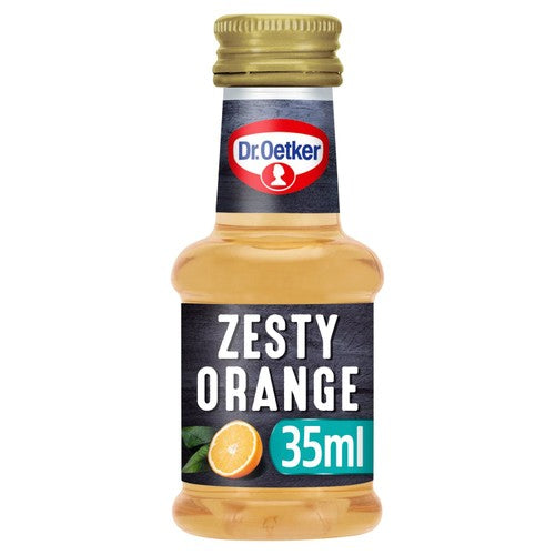Dr. Oetker Natural Zesty Orange Extract 35ml (Pack of 2)