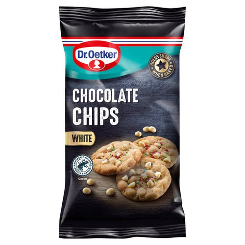Dr. Oetker White Chocolate Chips 100g (Pack of 2)