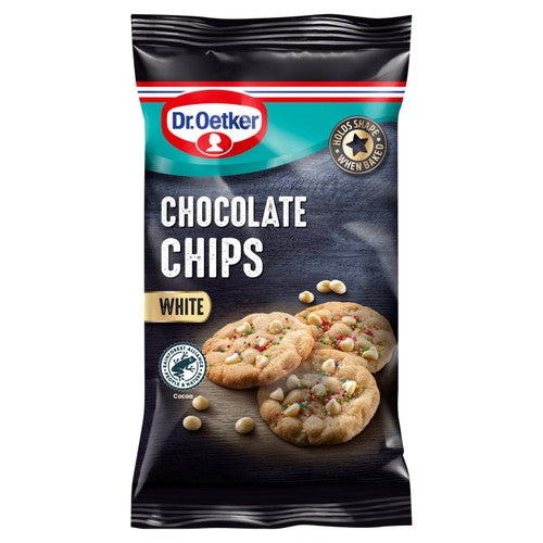 Dr. Oetker White Chocolate Chips 100g (Pack of 2)