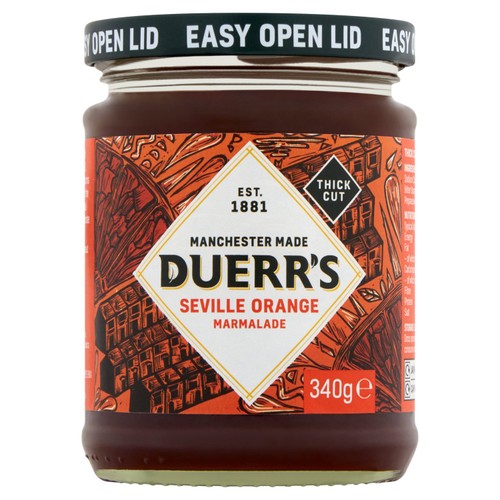 Duerr's Thick Cut Marmalade 340g (Pack of 2)