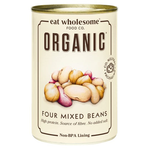 Eat Wholesome Organic Mixed Beans 400g (Pack of 2)