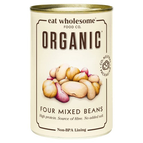 Eat Wholesome Organic Mixed Beans 400g (Pack of 2)