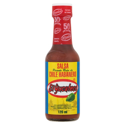 El Yucateco Habanero Red Salsa 120g (Pack of 2)
