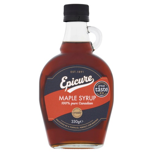 Epicure 100% Pure Maple Syrup 330g (Pack of 2)