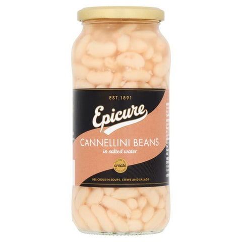 Epicure Cannellini Beans in Water 540g (Pack of 2)