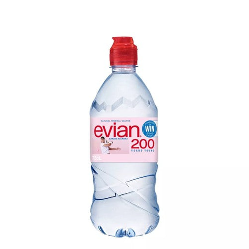 Evian Still Mineral Water 750ml (Pack of 3)
