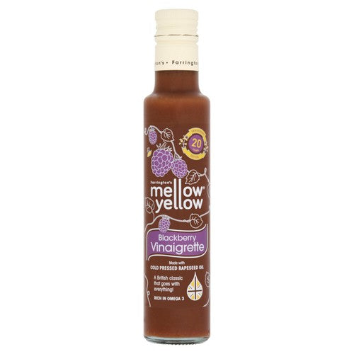 Farringtons Mellow Yellow Blackberry Vinaigrette 250ml (Pack of 2)