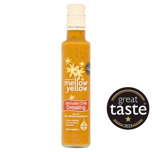Farringtons Mellow Yellow Ultimate Chilli Dressing 250ml (Pack of 2)