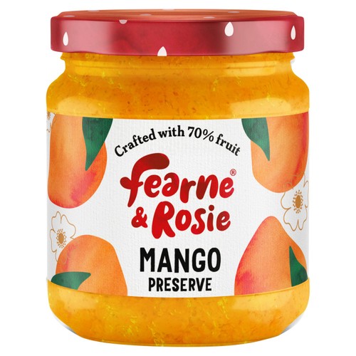 Fearne & Rosie Mango Jam 70% Fruit 310g (Pack of 2)