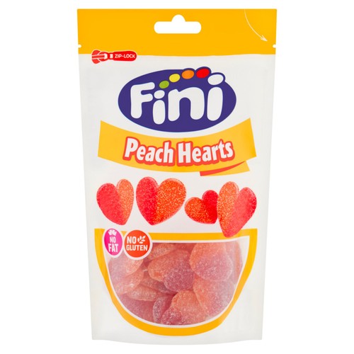 Fini Peach Hearts 150g (Pack of 6)