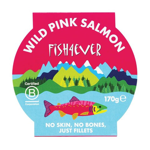 Fish 4 Ever Wild Pacific Pink Salmon 170g (Pack of 3)