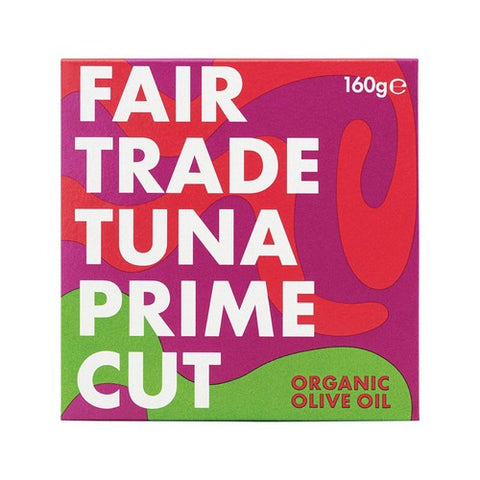 Fish4Ever Fair Trade Yellowfin Tuna in Organico Olive Oil 160g (Pack of 3)