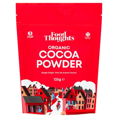Food Thoughts Organic Fairly Traded Cocoa 125g (Pack of 6)