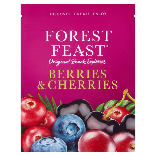 Forest Feast Dried Berries & Cherries 170g (Pack of 2)