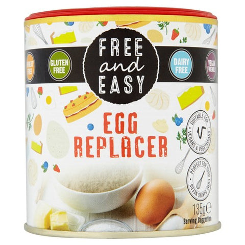 Free & Easy Free From Vegan Egg Replacer 135g (Pack of 2)