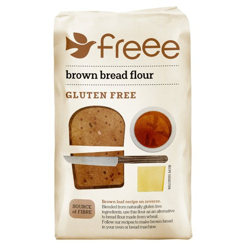 Freee Gluten Free Brown Bread Flour 1kg (Pack of 2)