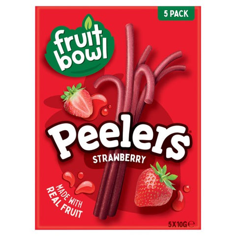 Fruit Bowl Strawberry Peelers 5 x 10g (Pack of 2)