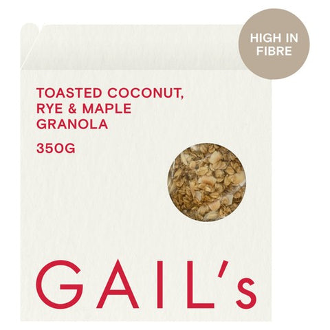 GAIL's Toasted Coconut Rye & Maple 350g (Pack of 2)