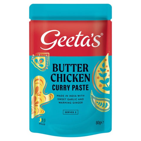 Geetas Butter Chicken Curry Paste 80g (Pack of 2)