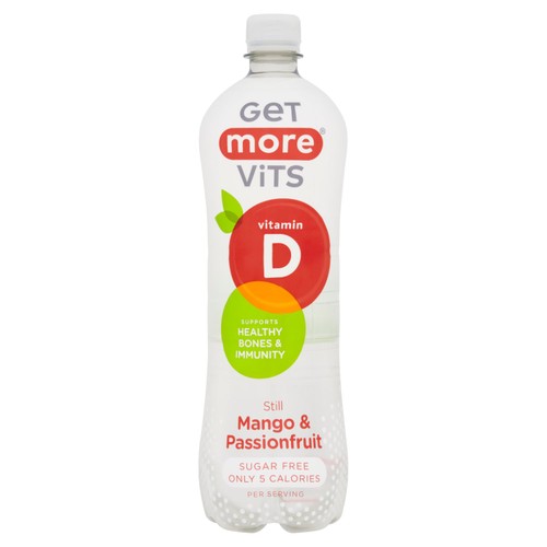 Get More Vitamin D Mango & Passionfruit 1L (Pack of 2)