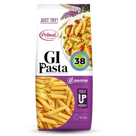 GI Pasta, High Protein Fibre, Low Glycaemic Index Low Carb Penne 250g (Pack 3)