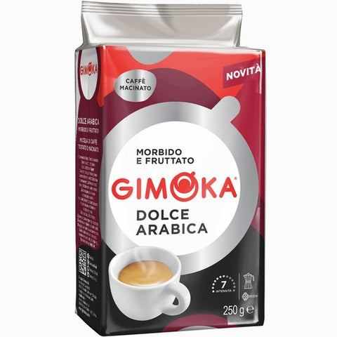Gimoka Dolce Arabica Ground Coffee 250g (Pack of 2)
