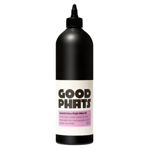 GOOD PHATS Spanish Extra Virgin Olive Oil 750ml (Pack of 2)