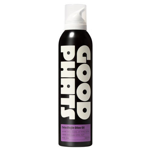 GOOD PHATS Spanish Extra Virgin Olive Oil Aerosol Spray 200ml (Pack of 2)
