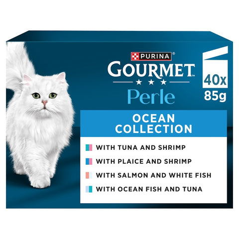 GOURMET Perle Ocean Collection Wet Cat Food 40x85g