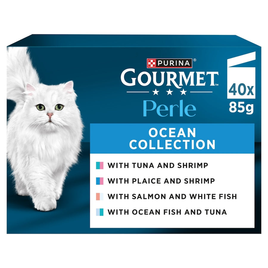 GOURMET Perle Ocean Collection Wet Cat Food 40x85g