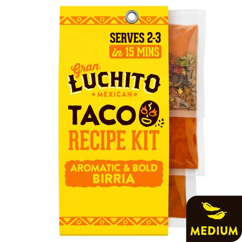 Gran Luchito 'Aromatic &  Bold' Easy Birria Taco Recipe Kit 303g (Pack of 2)
