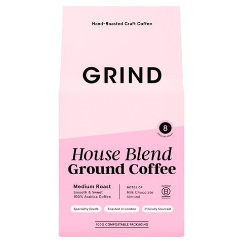 Grind Ground Coffee House Blend 200g (Pack of 2)