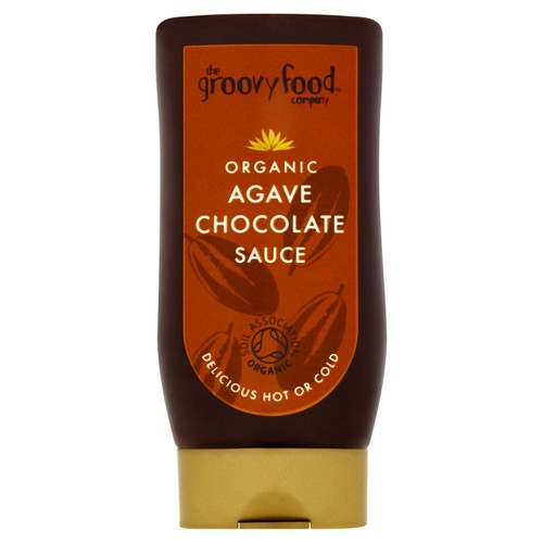 Groovy Food Chocolate Sauce Agave Organic 250g (Pack of 2)