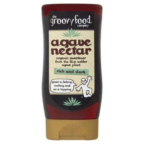 Groovy Food Rich & Dark Agave Nectar Organic 250g (Pack of 2)