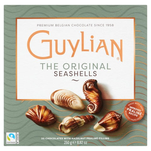 Guylian Belgian Chocolate Sea Shells 250g (Pack of 3)