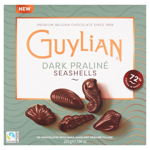 Guylian Seashells Dark Praline 225g (Pack of 3)