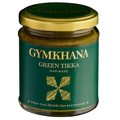 Gymkhana Green Tikka Marinade 190g (Pack of 2)
