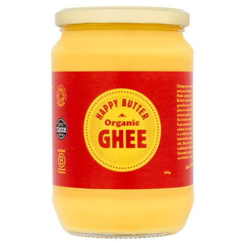 Happy Butter Organic West Country Ghee 580g (Pack of 2)
