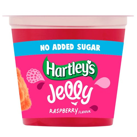 Hartley's No Added Sugar Raspberry Jelly Pot 115g (Pack of 2)