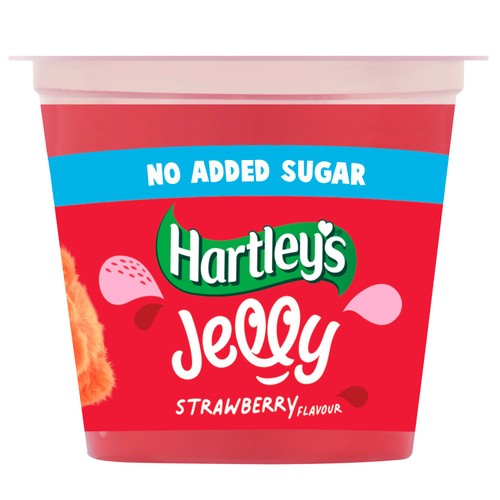 Hartley's No Added Sugar Strawberry Jelly Pot 115g (Pack of 2)