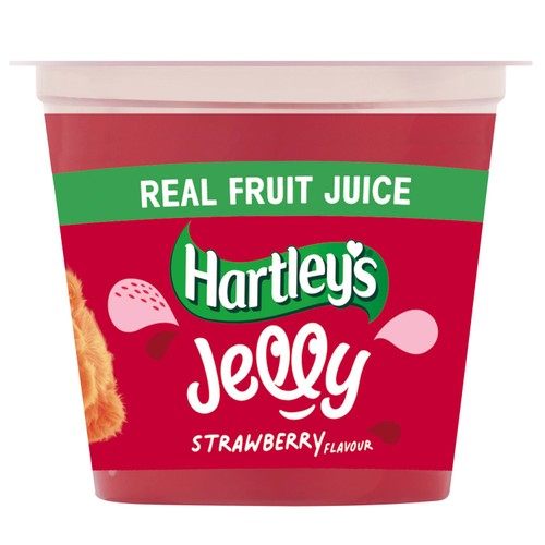 Hartley's Strawberry Jelly Pot 125g (Pack of 2)