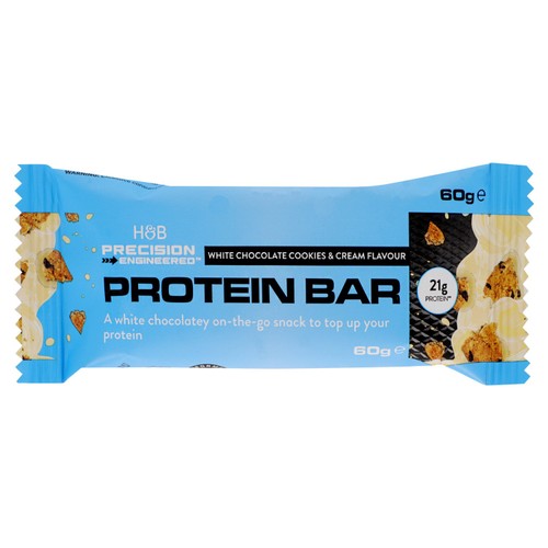 HB Precision Engineered Protein Bar White Chocolate Cookies Cream 60g (Pack 3)