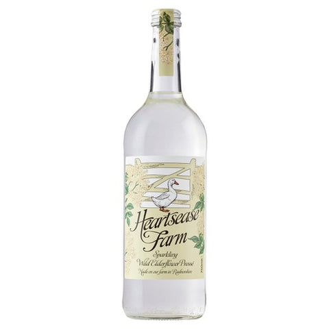Heartsease Farm Sparkling Elderflower Presse 750ml  (Pack of 2)