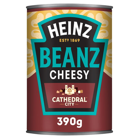 Heinz Cathedral City Cheesy Baked Beans 390G