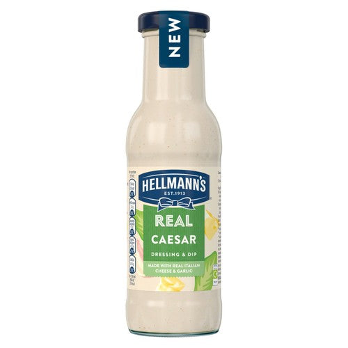 Hellmann's Caesar Salad Dressing & Dip 250ml (Pack of 2)