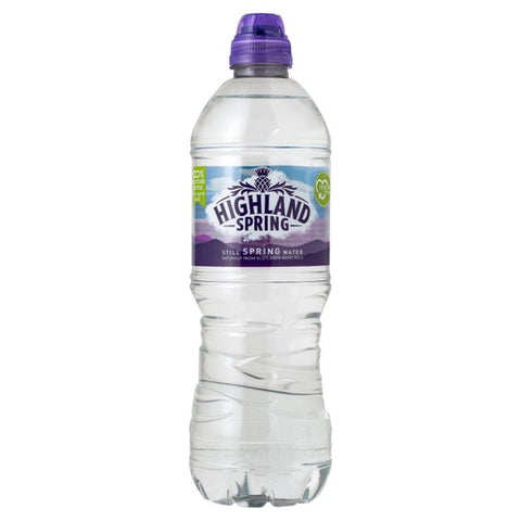 Highland Spring Still Bottle Sportscap 750ml (Pack of 3)