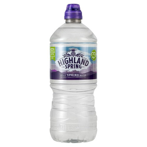 Highland Spring Still Bottle Water Sportscap 1L (Pack of 3)