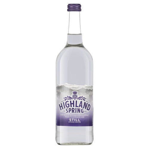 Highland Spring Still Water Glass 750ml (Pack of 3)